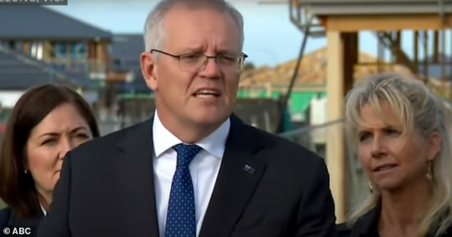 Speaking to reporters in Geelong on Wednesday, Morrison said not all Australians who died infected with Covid died from the virus.
