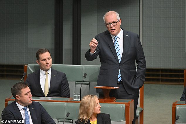 Scott Morrison has given an emotional farewell speech as he hangs up his political boots almost two years after losing the federal election.