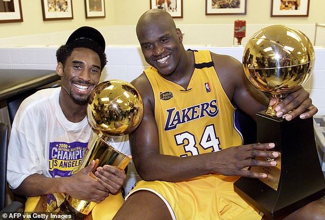 Shaq and Kobe Bryant won three championships with the Lakers, but they also often clashed