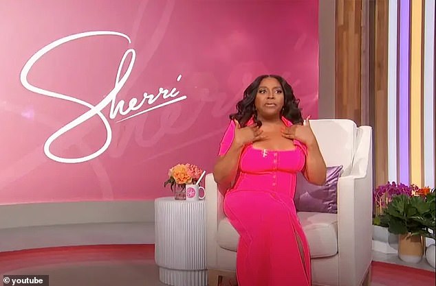 Uzzle was executive in charge of production for Sherri Shepherd (above) on her daytime talk show Sherri, which replaced The Wendy Williams Show