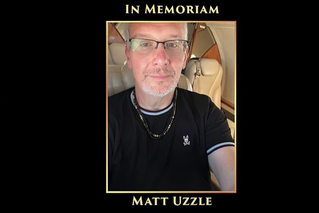 Matt Uzzle, 50, was found dead during a police welfare check at his home in Piermont, New York on February 13. Sherri aired a tribute (above) at the end of the February 15 episode