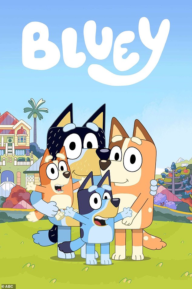 Australian fans of the TV series Bluey (pictured) are being charged to watch the show free-to-air due to smart TVs.