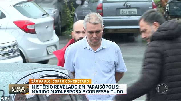 Douglas Lopes turned himself in to São Paulo authorities on Wednesday and told investigators that he had murdered Amanda Gaspar, his wife of 13 years.