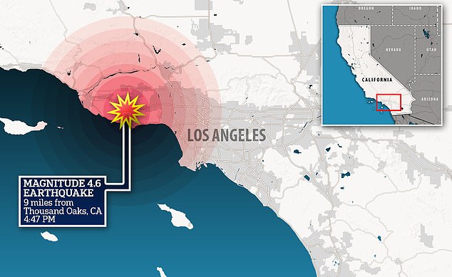 Southern California cities including Malibu are rocked by 46 earthquakeas