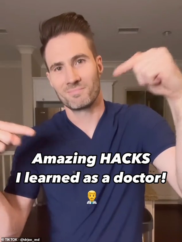 Dr. Joe Whittington, an emergency room doctor in California, posted two videos on TikTok this week sharing the top tips he learned as a doctor.
