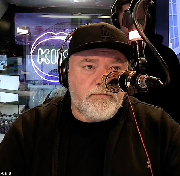 Sunrise producers are demanding Kyle Sandilands replace his $10,000 microphone after he destroyed it during intern Peter Deppeler's interview on the show Wednesday.