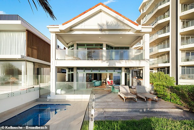 Supercar champion Paul Weel has sold his mansion on Queensland's Gold Coast for a whopping $16.95 million.  (in the photo)