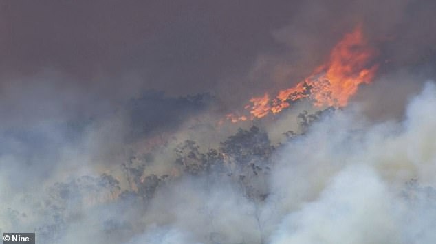BoM senior meteorologist Angus Hines said high temperatures and strong winds brought an extreme fire risk to Victoria.