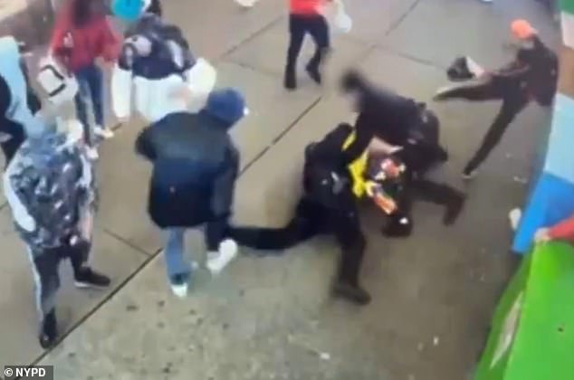 Amid tens of thousands of immigrants arriving at its borders, the latest incident involves immigrants brutally assaulting two police officers in Times Square last month.