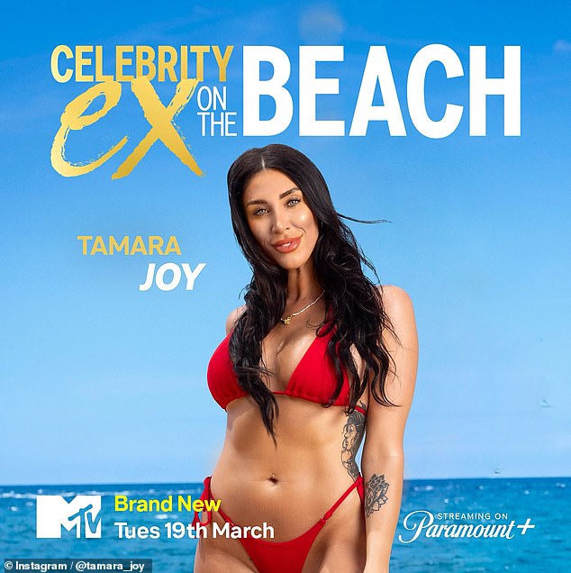 Fans of Married At First Sight star Tamara Joy were left shocked by her unrecognizable appearance on Wednesday after she shared a promotional image confirming she has joined the cast of Ex On The Beach.
