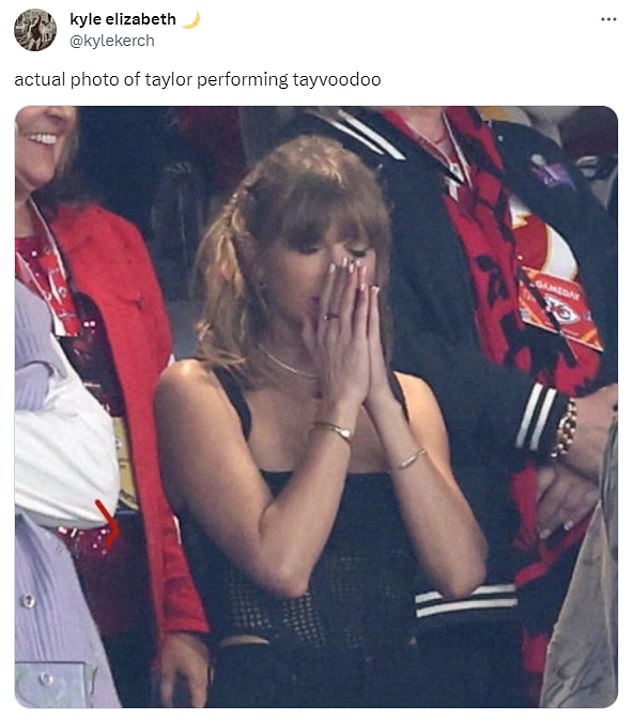 Fans took to X, formerly Twitter, to congratulate Taylor Swift and Travis Kelce on what some saw as their joint victory.