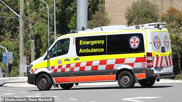A teenager was rushed to hospital after being found with stab wounds near an ambulance station on the New South Wales Central Coast (file image)