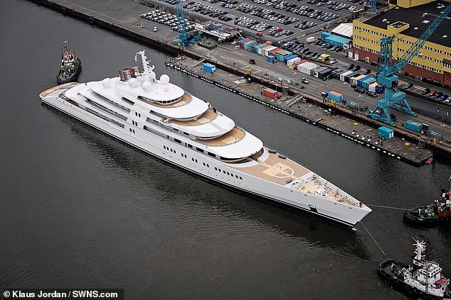 The Assam is currently the largest superyacht in the world and was completed in 2013.