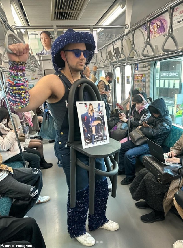 A die-hard Taylor Swift fan has revealed the wild outfit she wore to her Eras Tour show in Japan earlier this month.
