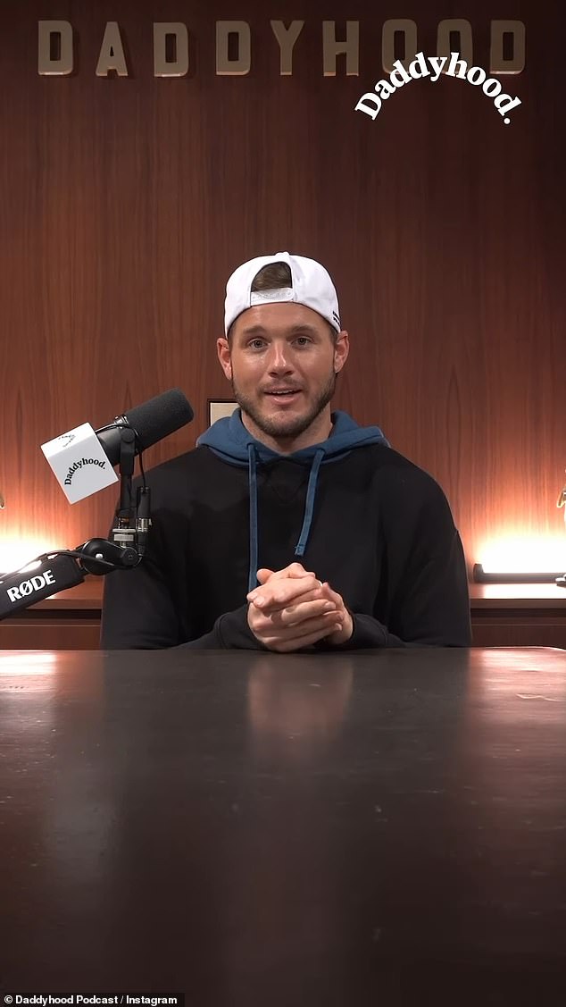 The Bachelors Colton Underwood says his low sperm count was