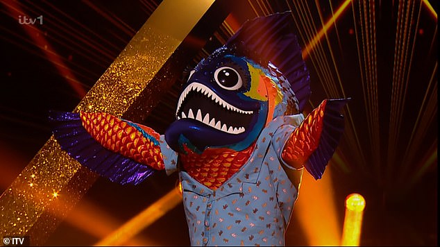 Masked Singer viewers believe they have discovered the show's winner ahead of the final, which airs on Saturday, and say Piranha (pictured) could be McFly's Danny Jones.