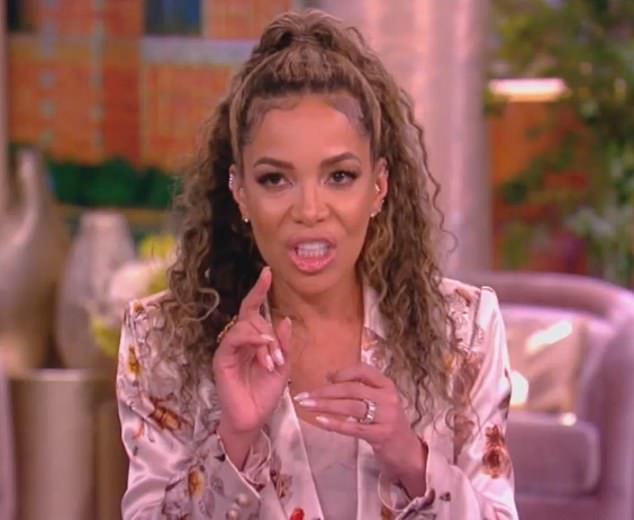 Whoopi branded co-host Sunny Hostin a 'bitch' after she criticized her husband's 'disgusting' food on air.