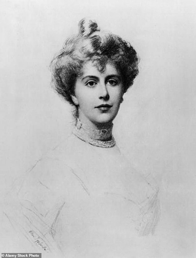 A portrait of Alice Keppel, wife of George Keppel.  Alice was Camilla's great-grandmother.
