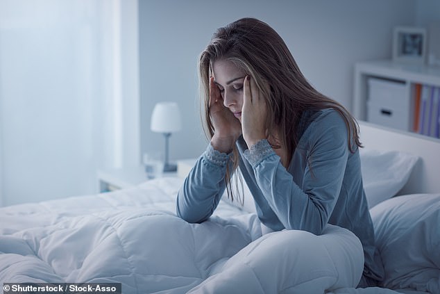 A survey found Brits are losing up to 30 days a year of sleep, with the average person getting just six hours each night - two hours less than the NHS recommendation (file image)
