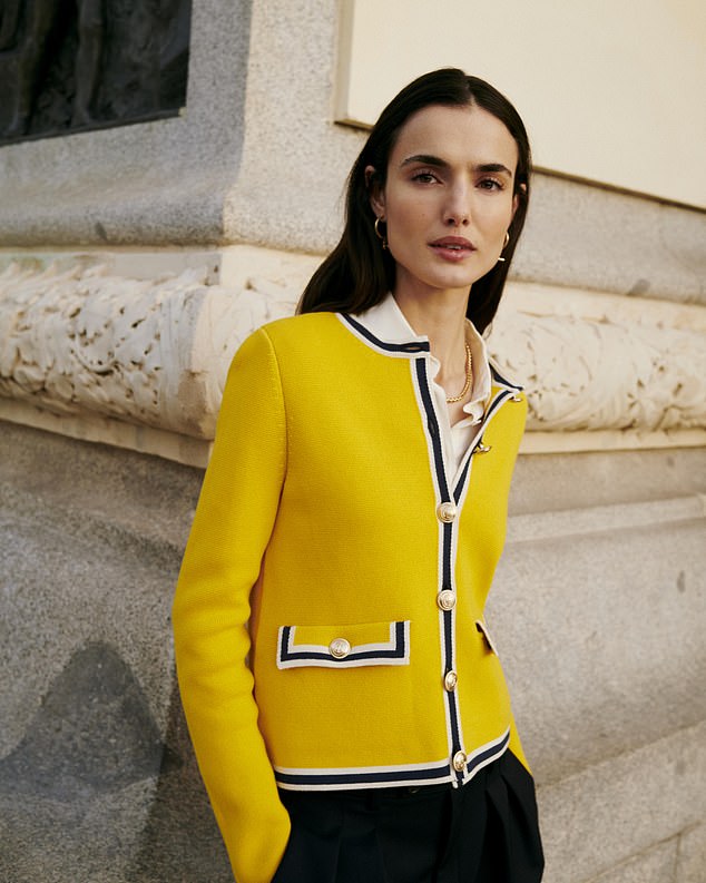 Boden's clothing is confident, refreshing, and hits that elusive sweet spot between fashion-conscious style and style that never goes out of style.  Cardigan jacket £120, boden.co.uk