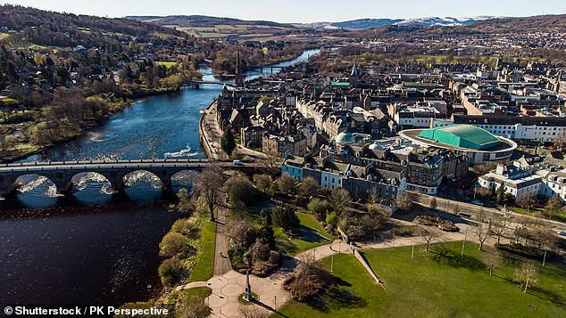 They have been named the 20 friendliest places on the planet, and Perthshire in Scotland is the number one region.  Above: Perth city center
