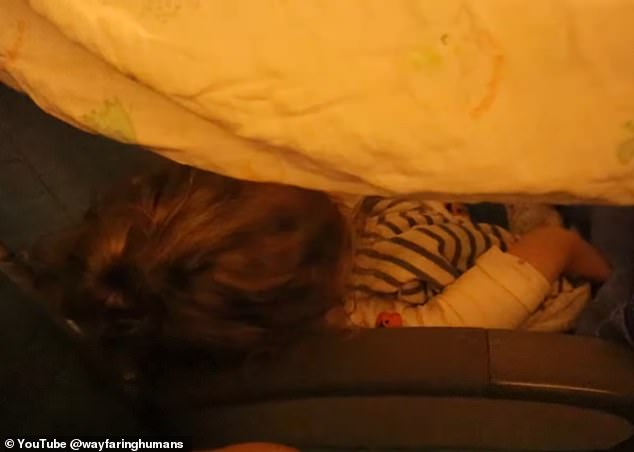 Travel influencer reveals genius hack for getting toddlers to sleep