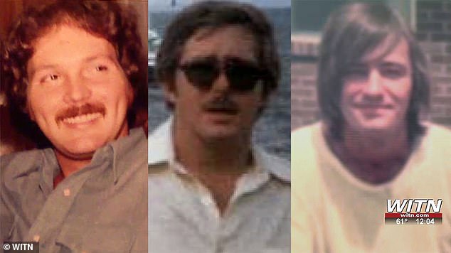 Bill Clifton, David McMicken and Michael Norman were last seen in a bar in Chocowinity on December 10, 1982.