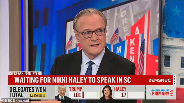 MSNBC's Lawrence O'Donnell warned that the numbers behind Trump's victory in South Carolina do not give him a path to the White House