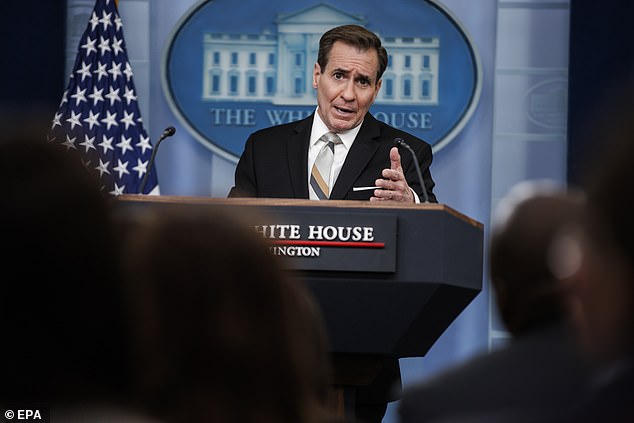 During the daily White House briefing on Thursday, Communications Coordinator John Kirby told reporters that Americans should not believe anything Putin says.