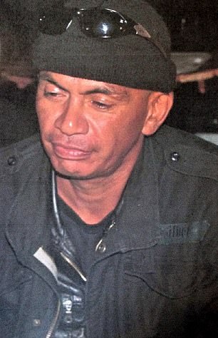 Griffiths ran towards Hoani Shaune Love (above), knocking him to the ground and causing a brain injury from which the 48-year-old died three days after the attack.
