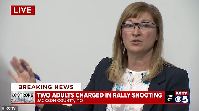 At a news conference Tuesday, prosecutor Jean Peters Baker, seen here, said Miller is believed to have killed Lisa López-Galván, who died in the shooting.