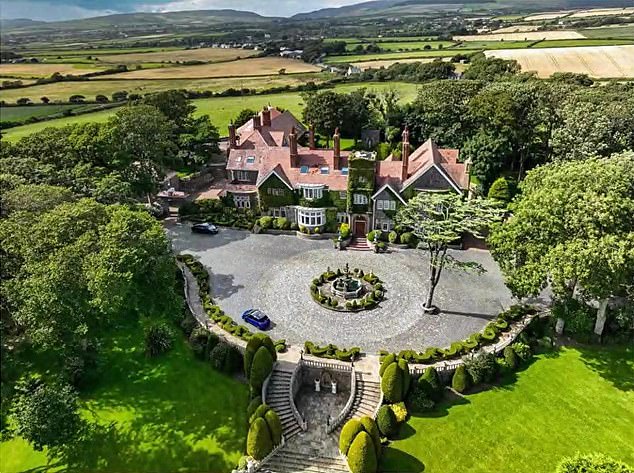 Tyson Fury is reportedly considering a move to the luxury mansion known as Billown Manor (pictured) on the Isle of Man. Credit: Chrystals.co.im