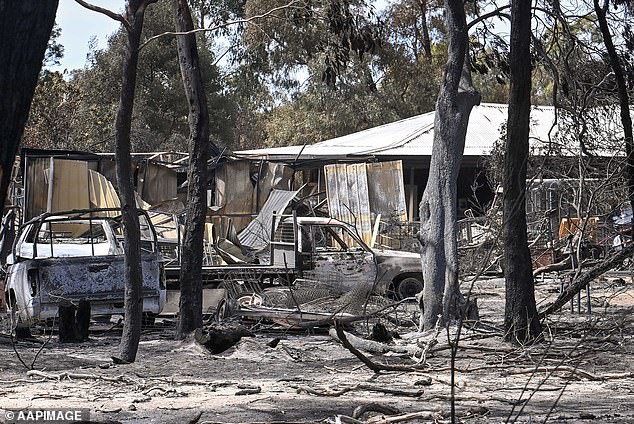 Prime Minister Jacinta Allan confirmed that 44 homes have been lost in Pomonal, in the Grampians National Park.