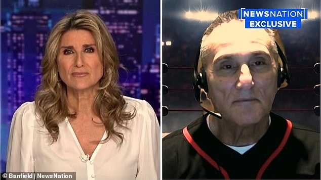 Paul Roma, 64, talks to NewsNation's Ashleigh Banfield (left) about his experience in WWE.