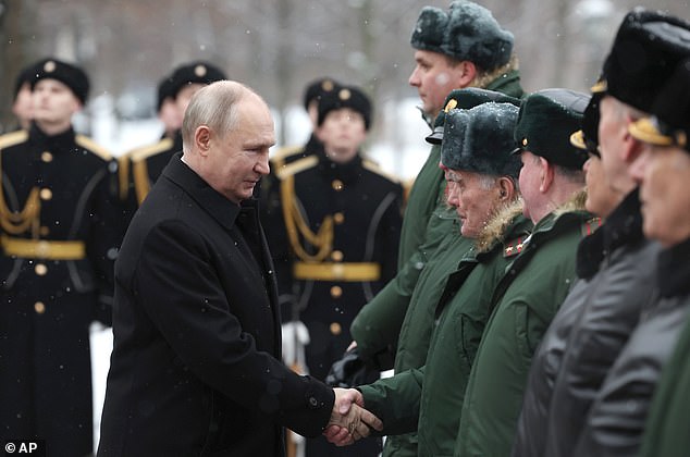 Vladimir Putin revels in his victories on Russias Defender of
