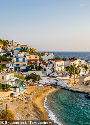 People live about eight years longer without discernible dementia on Ikaria, an island in Greece (pictured)