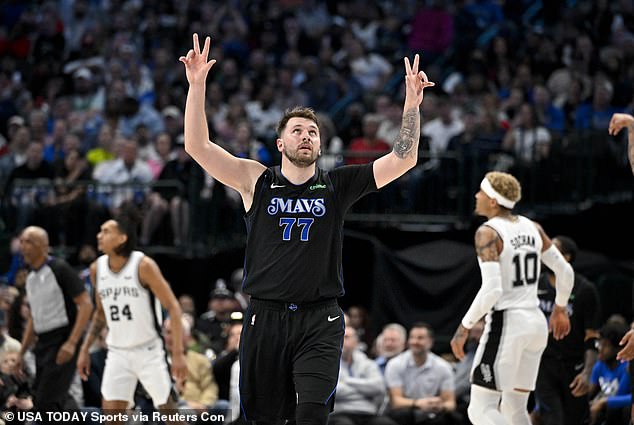 Doncic has averaged nearly a triple-double per game with the Dallas Mavericks this season