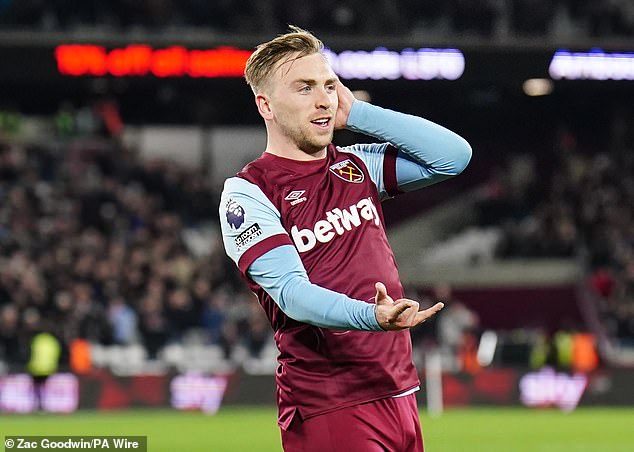Jarrod Bowen scored the first hat-trick of his career to help West Ham beat Brentford.