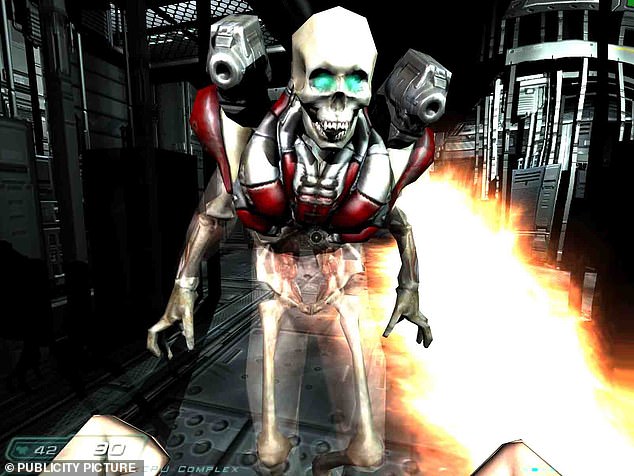 Lawsuit: Doom 3 screenshot using Nvidia graphics chip