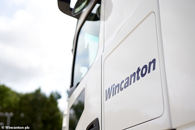 Delivery giant: Founded almost a century ago, Wincanton operates around 8,500 vehicles delivering a wide range of consumer goods across the UK.