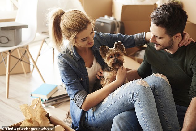 More than half of women (59%) admitted they were willing to cancel a date if their dog didn't like them (stock image)