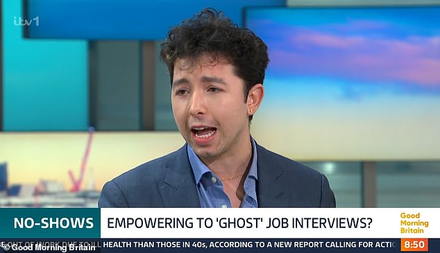 Would you ghost an interview Apprentice star Ryan Mark Parsons claims