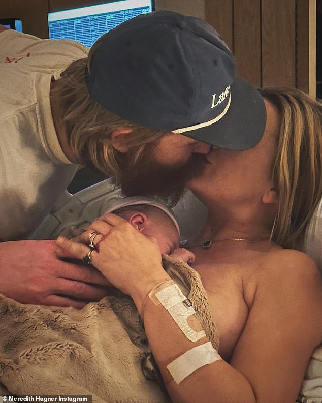 Wyatt Russell and his wife Meredith Hagner welcomed their second baby, another son