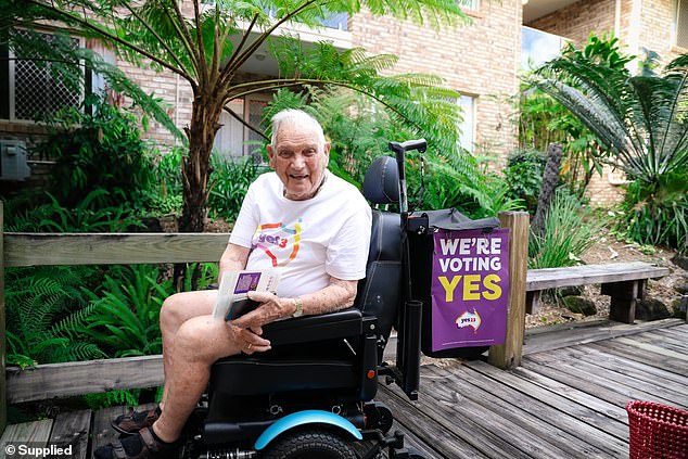 For 99-year-old Doug Peterson, Saturday will be the 27th time he has voted in a referendum.