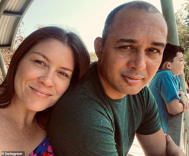 Thomas Mayo (pictured with Melanie Mayo) has addressed vicious rumors about his heritage and family as he prepares for the final three weeks of campaigning for Voice to Parliament.