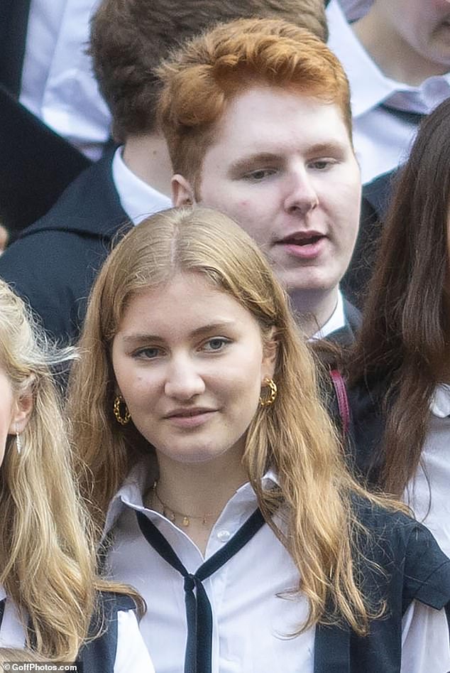 The future Queen of Belgium was romantically involved with a 20-year-old student from Manchester after the couple (believed to be in the photo) met at Oxford University.