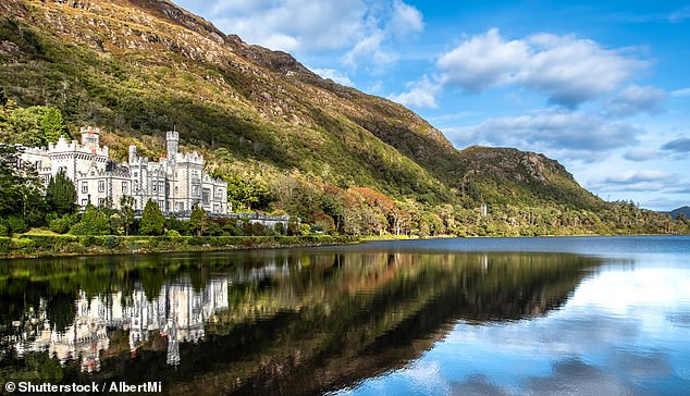 Above is Kylemore Abbey, which Max says is one of the 