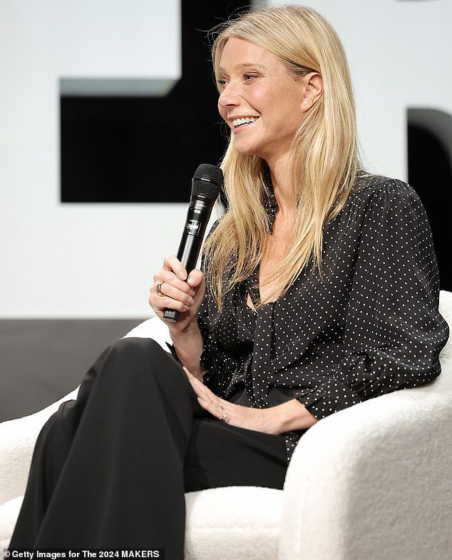 The 51-year-old movie star headlined the MAKERS Conference, an annual three-day summit focused on high-achieving women.