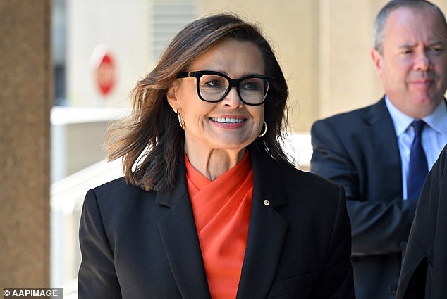 Bruce Lehrmann is suing Network Ten and journalist Lisa Wilkinson (pictured)