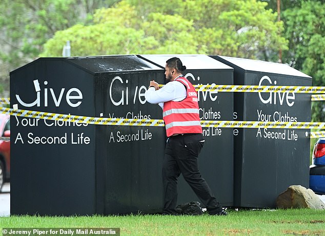 The company decided to make the decision after a man's body was found hanging outside one of the collection boxes at Westfield Tuggerah (pictured) on the New South Wales Central Coast.